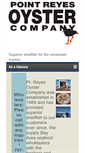 Mobile Screenshot of pointreyesoyster.com